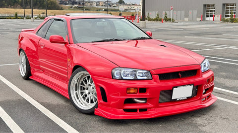 URAS Nissan Skyline R34 (ER34) Super Wide Body Kit (2 Door)