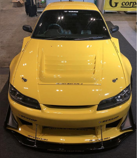 URAS Nissan Silvia S15 Type GT Rear Fenders (+80mm)