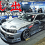 URAS Nissan Skyline R34 (ER34) Haridashi Front Bumper Canards