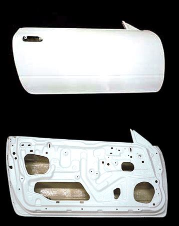 Wise Square Nissan Silvia S15 FRP Doors (Pair)