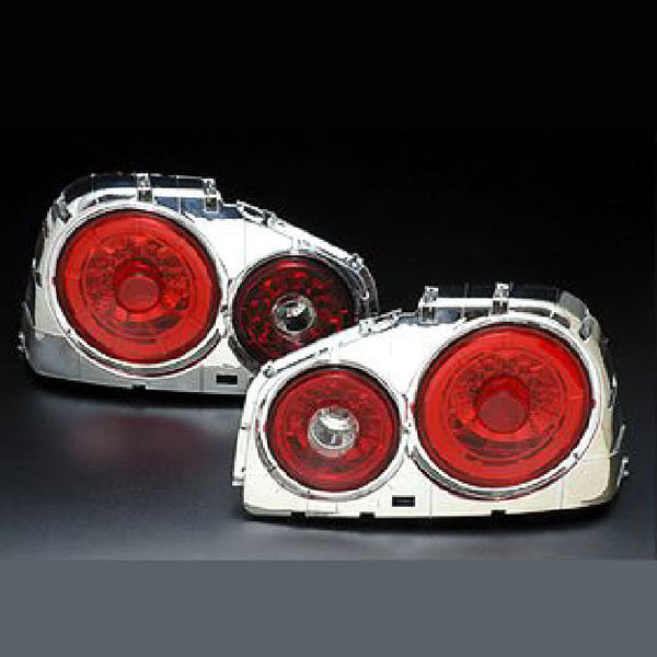 Wise Square Nissan Skyline R34 LED Tail Lights