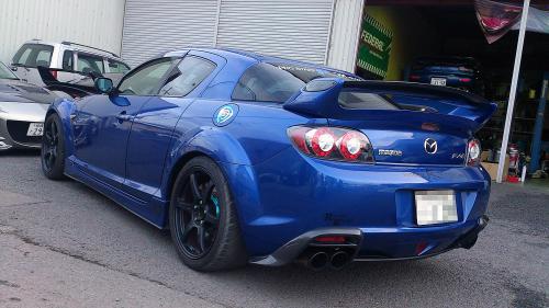 R Magic Mazda RX-8 (SE3P) Kouki Muffler Garnish