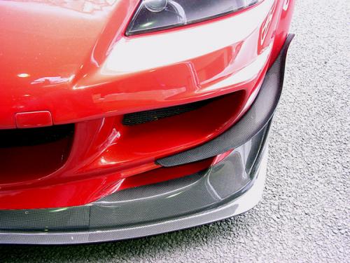 R Magic Mazda RX-8 (SE3P) Zenki Front Canards for Type 1 Front Bumper