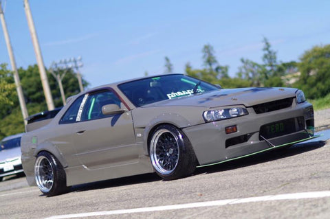 URAS Nissan Skyline R34 (ER34) Type Q Front Bumper