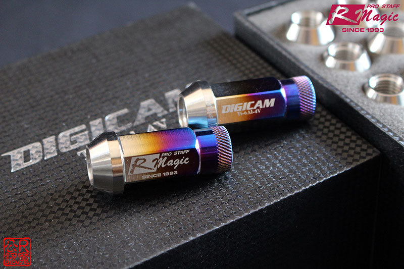 R Magic Titanium Wheel Nuts (64 Titanium)