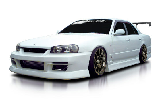 Final Konnexion Nissan Skyline R34 Front Bumper Spoiler (4 Door)