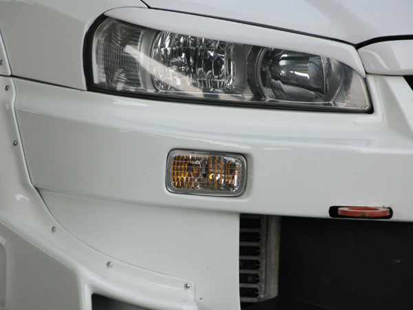 URAS Nissan Skyline R34 (ER34) Headlight Eyelines
