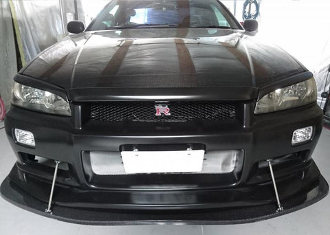 URAS Nissan Skyline R34 (ER34) Type RR Side Skirts (2 Door)