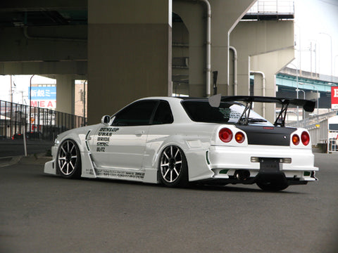 URAS Nissan Skyline R34 (ER34) Type GT Rear Bumper