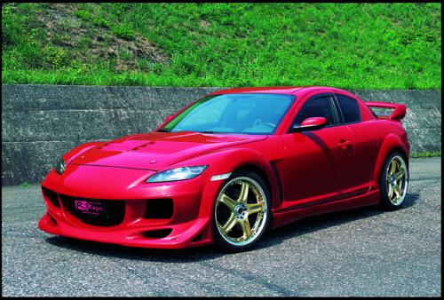 R Magic Mazda RX-8 (SE3P) Zenki Type 1 Front Bumper Spoiler