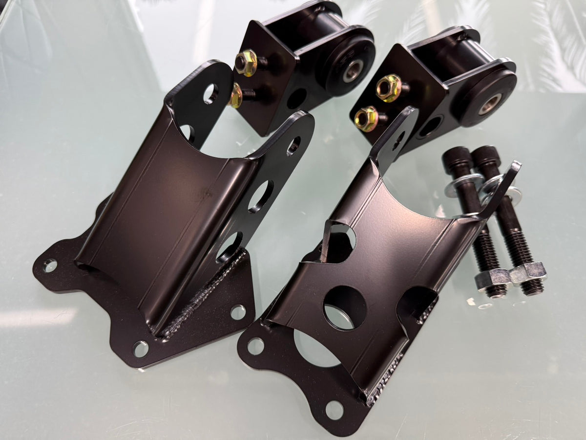 Kazama Toyota 86 / GR86 / Subaru BRZ FA20 / FA24 to 1JZ / 2JZ Engine Mount Brackets