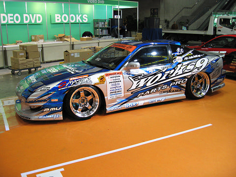 Tec-Art's Nissan 180SX (RPS13) XX Rear Fenders, 50mm Wider