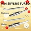 URAS Nissan Skyline R34 (ER34) Aluminized Muffler