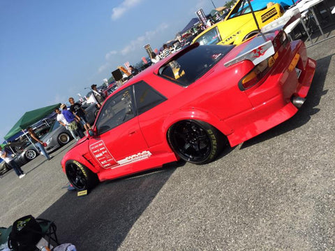 URAS Nissan Silvia S13 Haridashi Side Skirts