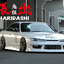 URAS Nissan Silvia S14 Kouki Haridashi 3-Piece Body Kit
