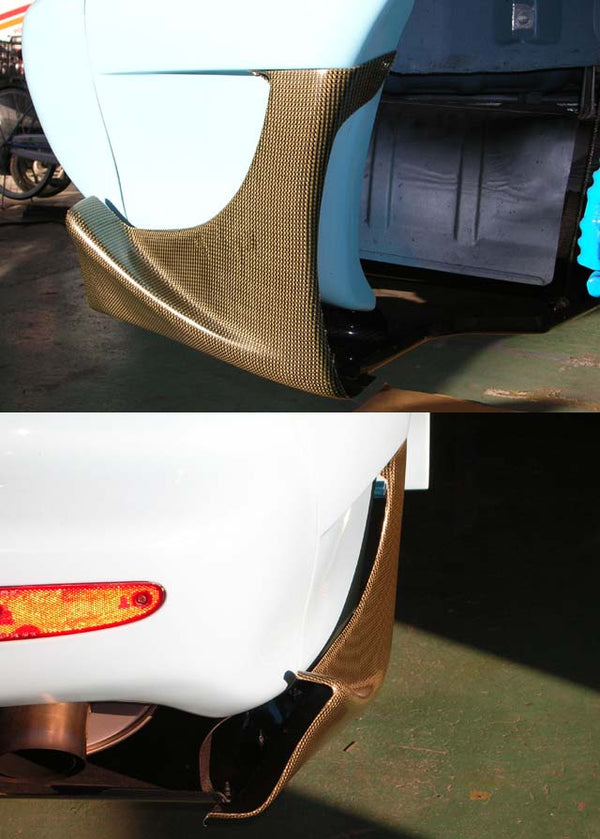 RE Amemiya FD3S Rear Super Canard For AD-GT Kit