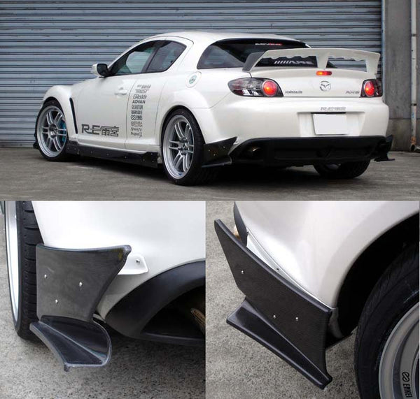 RE Amemiya RX-8 Bowtech Side Spoiler