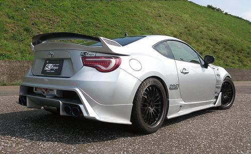 R Magic Toyota 86 / Subaru BRZ (ZN6 / ZC6) Rear Under Half Spoiler
