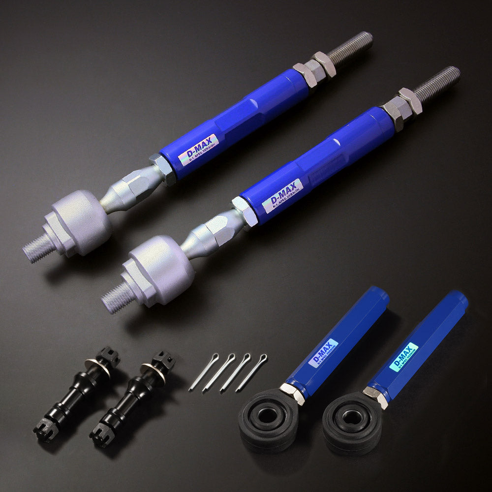 D-Max Toyota 86 / GR86 / Subaru BRZ D1 Spec Reinforced Tie Rods Type R with Pillow Ball Tie Rod Ends