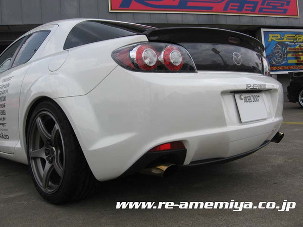 RE Amemiya RX-8 Dolphin Tail Muffler Afterr