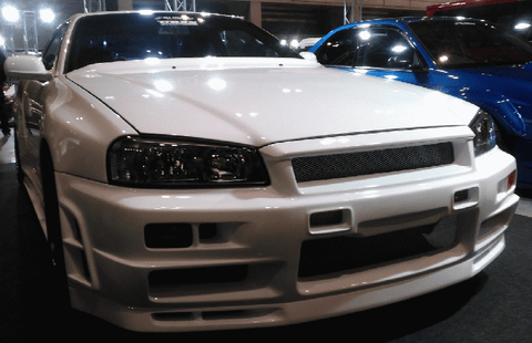 URAS Nissan Skyline R34 (ER34) x Shorin Wide Body Kit without Hood (2 Door)