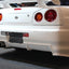 URAS Nissan Skyline R34 (ER34) x Shorin Wide Body Kit without Hood (2 Door)