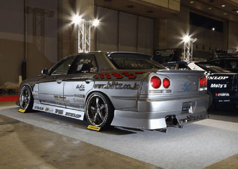 URAS Nissan Skyline R34 (ER34) D1 Spec Rear Wide Fenders (4 Door)