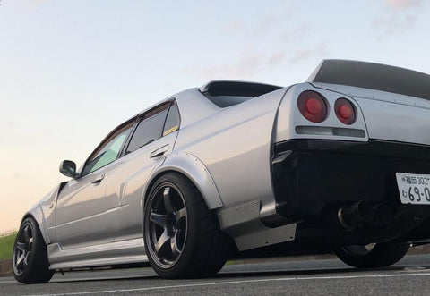 URAS Nissan Skyline R34 (ER34) Back Panel Cover (4 Door)