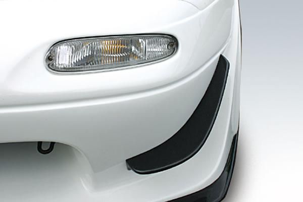 Garage Vary Mazda Roadster (NA6 / NA8) Canards for T-N Zero Bumper (Carbon)