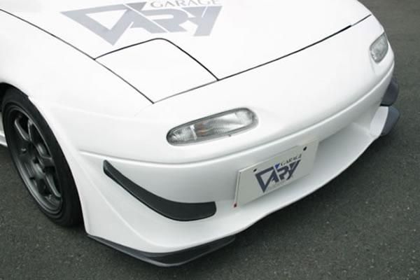 Garage Vary Mazda Roadster (NA6 / NA8) Canards for T-N Zero Bumper (Carbon)