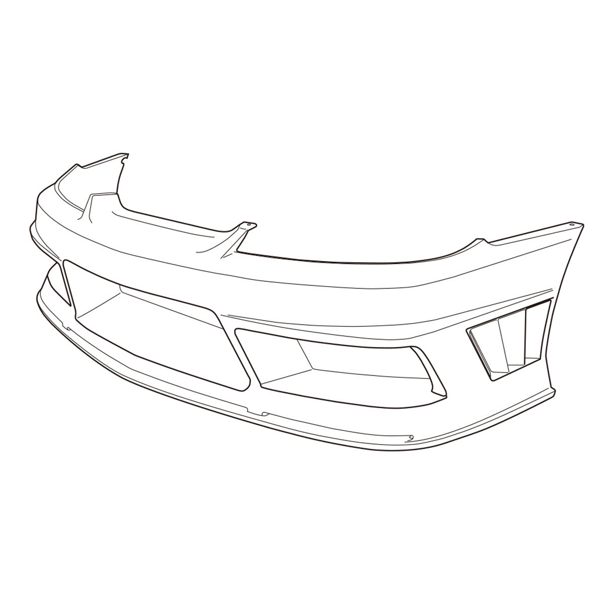 D-Max Nissan Silvia (S15) Racing Spec Front Bumper
