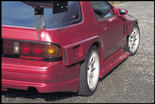 R Magic Mazda RX-7 (FC3S) Wide Body Kit with Front Bumper (4 Piece)