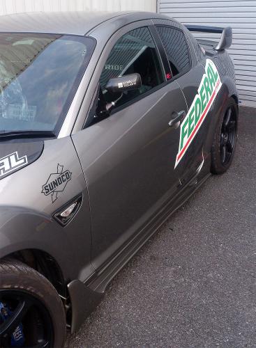 R Magic Mazda RX-8 (SE3P) Type 2 Side Steps (Carbon Fin)