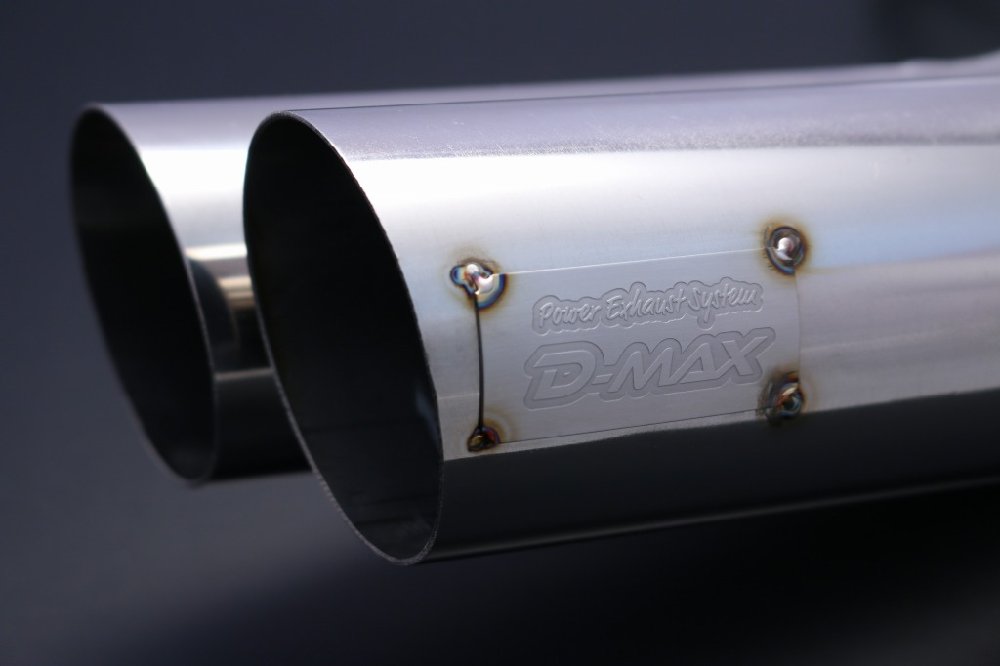 D-Max Toyota Mark 2 / Chaser / Cresta (JZX100) 80mm Straight Dual Muffler, Tail Section Only