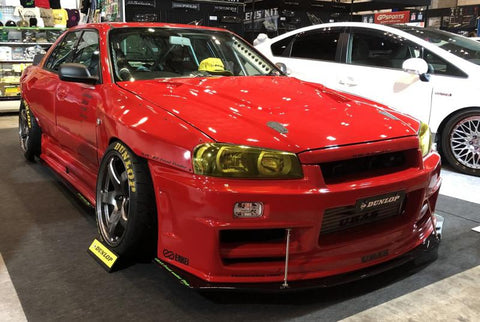 URAS Nissan Skyline R34 (ER34) Type RZ Front Fenders (+75mm)
