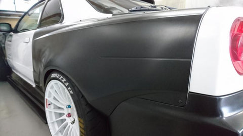 URAS Nissan Skyline R34 (ER34) Type RR Front and Rear Fender Set (2 Door)