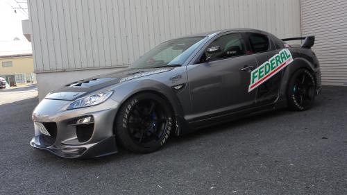 R Magic Mazda RX-8 (SE3P) Manta Lip Spoiler (Carbon)