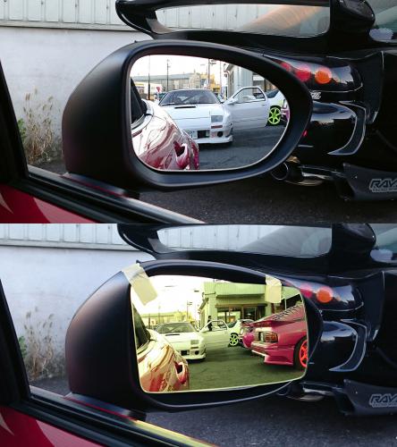 R Magic Mazda Roadster (ND) Wide Angle Mirror Glass (with BSM)