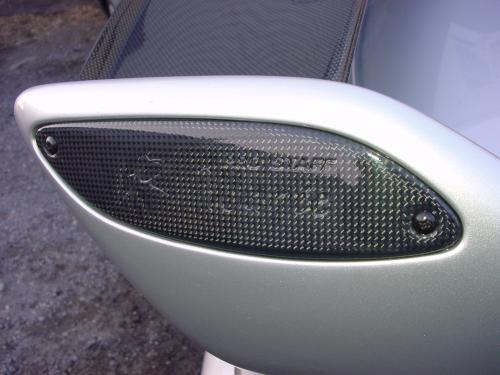 R Magic Mazda RX-8 (SE3P) Adjustable Rear Wing Carbon Side Cover