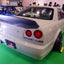 URAS Nissan Skyline R34 (ER34) Vertical Tail Fins (4 Door)