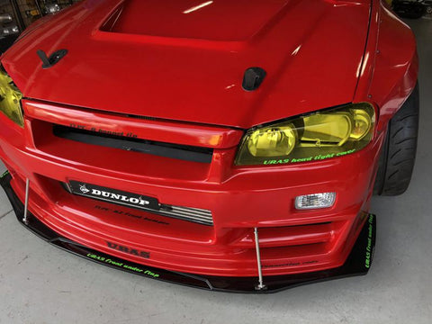 URAS Nissan Skyline R34 (ER34) Type RZ Front Fenders (+75mm)
