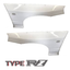 URAS Nissan Skyline R34 (ER34) Type RZ Front and Rear Fender Set (4 Door)