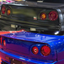 URAS Nissan Skyline R34 (ER34) 3-Piece Split Wing (2 Door)