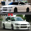 URAS Nissan Skyline R34 (ER34) Type R 3-Piece Body Kit