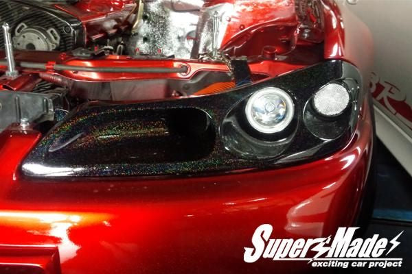 SuperMade Nissan Silvia (S15) GT Gentleman Racing Headlight Covers