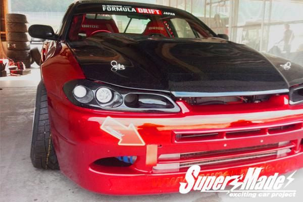 SuperMade Nissan Silvia (S15) GT Gentleman Racing Headlight Covers