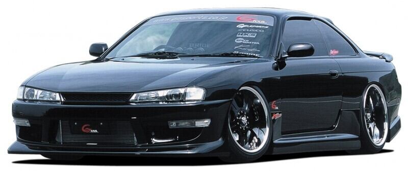 GP SPORTS Nissan Silvia (S14 Kouki) G FOUR AERO Kouki Front Bumper