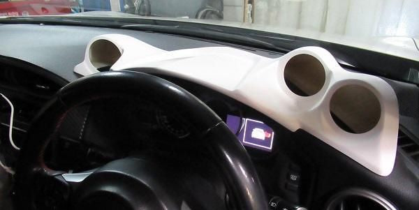 Garage Vary Toyota 86 / Subaru BRZ (ZN6 / ZC6) 86 Zenki Additional Gauge Hood (FRP)