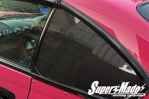 SuperMade Nissan Silvia (S15) Rear Quarter Window