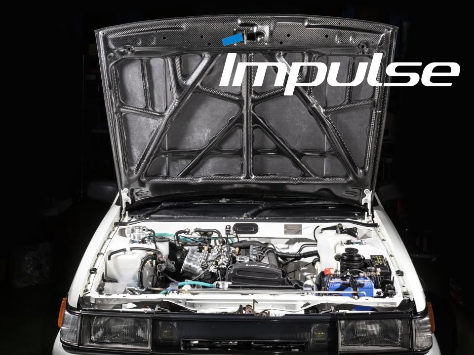 IMPULSE Toyota Corolla Levin / Trueno (AE86) Dry Carbon Bonnet